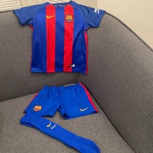 Nike FC Barcelona 3pc set (Little boys)